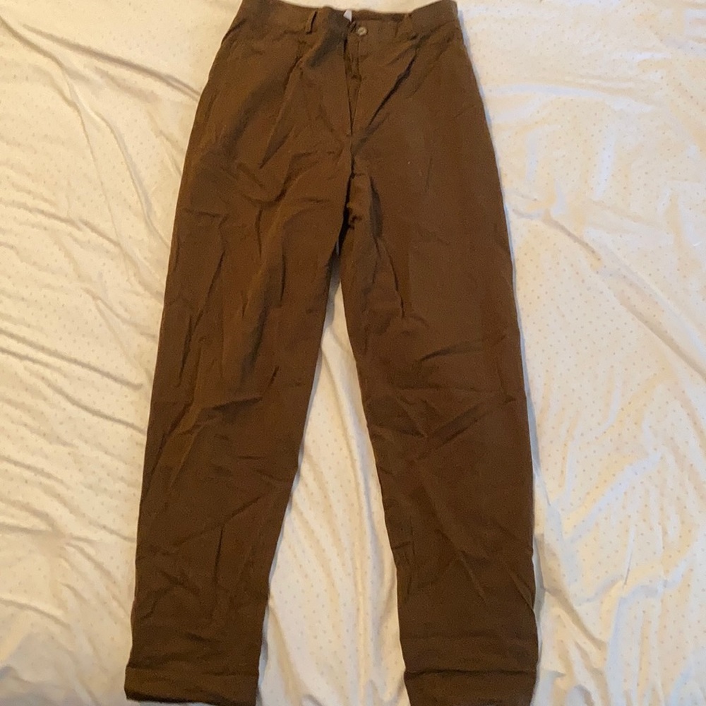 Vintage Brown High Waisted Trousers